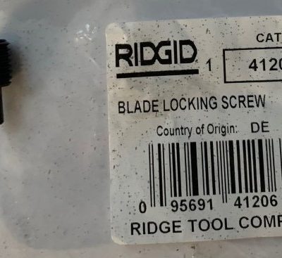 Ridgid 550 Saw Blade Locking Screw 41206