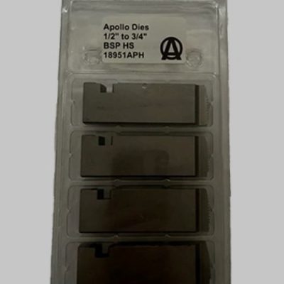 Apollo 1/2" to 3/4" BSPT HS Compatible Dies